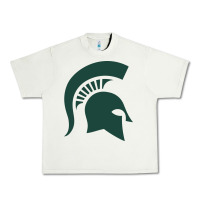 Pistachio the michigan state spartans Urban Heavy Tee - FloraArt