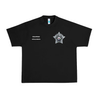 Black CHICAGO P.D - DETECTIVE JAY HALSTEAD - INTELLIGENCE BADGE VEST Urban Heavy Tee - FloraArt