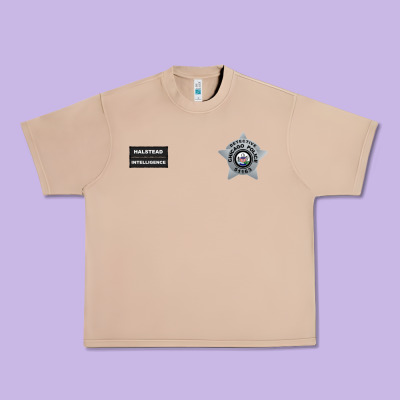 Chicago P.d - Detective Jay Halstead - Intelligence Badge Vest Urban Heavy Tee Designed By Floraart