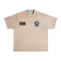 French Oak CHICAGO P.D - DETECTIVE JAY HALSTEAD - INTELLIGENCE BADGE VEST Urban Heavy Tee - FloraArt