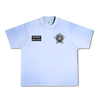Grape Ice CHICAGO P.D - DETECTIVE JAY HALSTEAD - INTELLIGENCE BADGE VEST Urban Heavy Tee - FloraArt