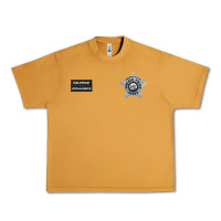 Peanut Butter CHICAGO P.D - DETECTIVE JAY HALSTEAD - INTELLIGENCE BADGE VEST Urban Heavy Tee - FloraArt