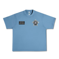 Pebble Blue CHICAGO P.D - DETECTIVE JAY HALSTEAD - INTELLIGENCE BADGE VEST Urban Heavy Tee - FloraArt