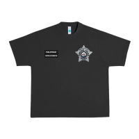 Pigment Black CHICAGO P.D - DETECTIVE JAY HALSTEAD - INTELLIGENCE BADGE VEST Urban Heavy Tee - FloraArt