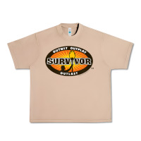 Burro Survivor Outwit, Outplay, Outlast Urban Heavy Tee - FloraArt