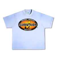 Grape Ice Survivor Outwit, Outplay, Outlast Urban Heavy Tee - FloraArt