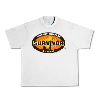 Lunar Rock Survivor Outwit, Outplay, Outlast Urban Heavy Tee - FloraArt
