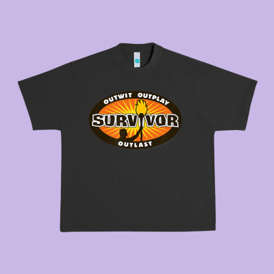 Survivor Outwit, Outplay, Outlast Urban Heavy Tee Designed By Floraart
