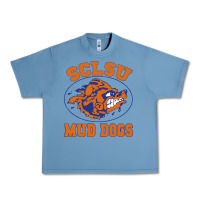 Pebble Blue Sclsu Muddogs Urban Heavy Tee - FloraArt