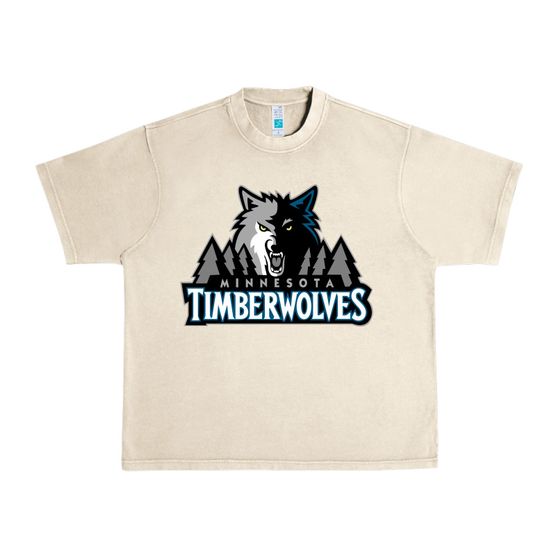 Timberwolves Urban Heavy Tee by FloraArt | Teevron