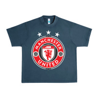 Midnight Navy United manchester Urban Heavy Tee - FloraArt