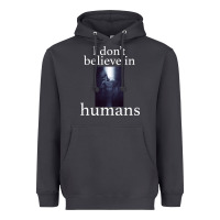 Smoke I don't believe i̇n humans Heavyweight Hoodie - Bettercallsaul