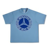 Pebble Blue white amg Urban Heavy Tee - ArtMosaic
