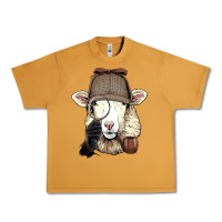 Detective Sheep Lamb Spy Investigator Farmer Sheep Lover 53 Urban Heavy Tee | Teevron