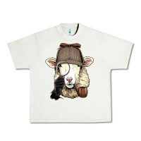 Pistachio Detective Sheep Lamb Spy Investigator Farmer Sheep Lover 53 Urban Heavy Tee - ArtMosaic