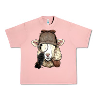 Salmon Detective Sheep Lamb Spy Investigator Farmer Sheep Lover 53 Urban Heavy Tee - ArtMosaic