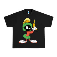 Black marvin the martian looney Urban Heavy Tee - ArtMosaic