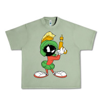 Oil Green marvin the martian looney Urban Heavy Tee - ArtMosaic