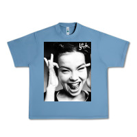 Pebble Blue my name is bjork [tw] Urban Heavy Tee - ArtMosaic