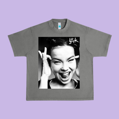 My Name Is Bjork [tw] Urban Heavy Tee Designed By Artmosaic