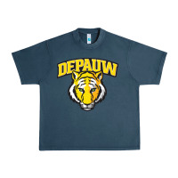 Midnight Navy depauw clubs Urban Heavy Tee - ArtMosaic