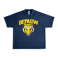 Navy depauw clubs Urban Heavy Tee - ArtMosaic