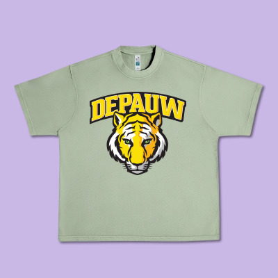 Depauw Clubs Urban Heavy Tee Designed By Artmosaic