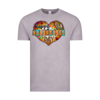 Vintage Zinc Happy Valentınes Day Vintage Tee - CowhideDigitalArt