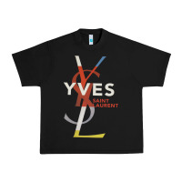 Black yvessaintlaurent Urban Heavy Tee - ArtMosaic