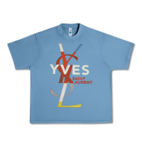 Pebble Blue yvessaintlaurent Urban Heavy Tee - ArtMosaic