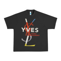Pigment Black yvessaintlaurent Urban Heavy Tee - ArtMosaic