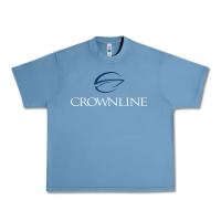 Pebble Blue Crownline Boats Urban Heavy Tee - ArtMosaic