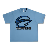 Pebble Blue Crownline Boats Urban Heavy Tee - ArtMosaic