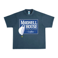 Midnight Navy maxwell house Urban Heavy Tee - ArtMosaic