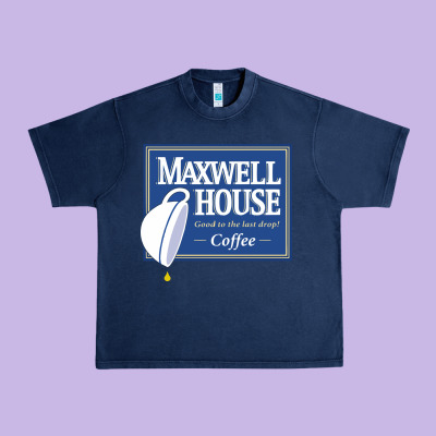 Maxwell House Urban Heavy Tee Designed By Artmosaic