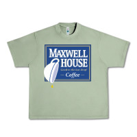 Oil Green maxwell house Urban Heavy Tee - ArtMosaic