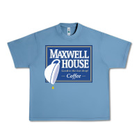 Pebble Blue maxwell house Urban Heavy Tee - ArtMosaic