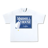 White maxwell house Urban Heavy Tee - ArtMosaic