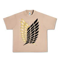 Burro Shingekis no kyojinn Urban Heavy Tee - ArtMosaic