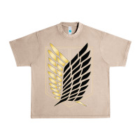 French Oak Shingekis no kyojinn Urban Heavy Tee - ArtMosaic