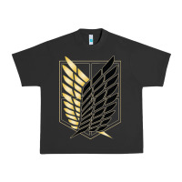 Pigment Black Shingekis no kyojinn Urban Heavy Tee - ArtMosaic