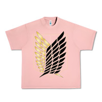 Salmon Shingekis no kyojinn Urban Heavy Tee - ArtMosaic