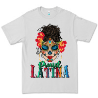 Dove Grey proud latina Premium Tee - BundleAndBundleShop