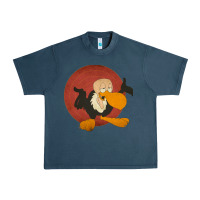 Midnight Navy beaky buzzard 1 Urban Heavy Tee - ArtMosaic