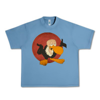 Pebble Blue beaky buzzard 1 Urban Heavy Tee - ArtMosaic