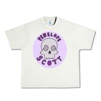 Pistachio Penelope Scott Skeleton Urban Heavy Tee - ArtMosaic