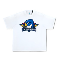 White springfield thunderbirds Urban Heavy Tee - ArtMosaic