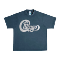Midnight Navy Chicago Transit Authority Urban Heavy Tee - ArtMosaic