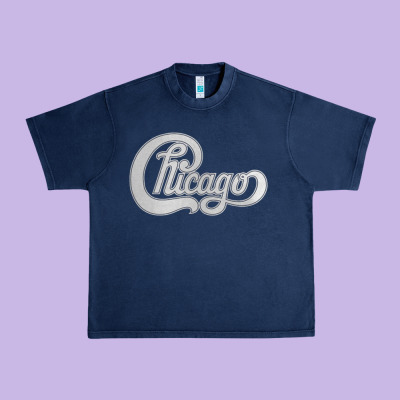 Chicago Transit Authority Urban Heavy Tee Designed By Artmosaic
