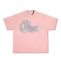 Salmon Chicago Transit Authority Urban Heavy Tee - ArtMosaic